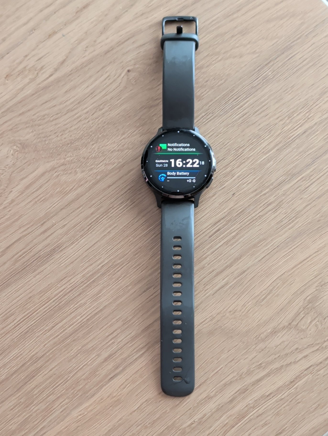 Relógio desportivo Garmin Venu 3S preto